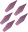 Amethyst javelin tips