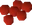 Red spiders' eggs